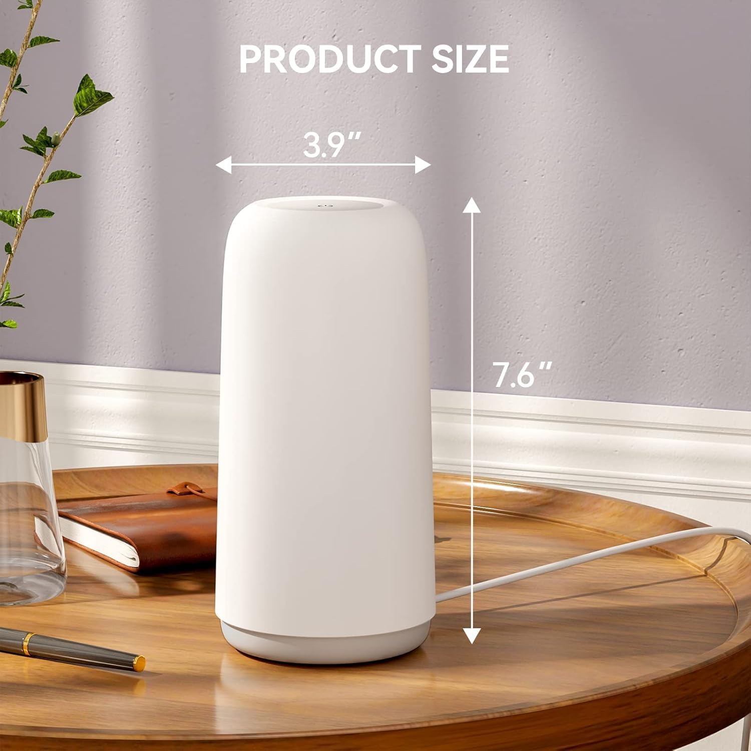 Touch Bedside Table LED Lamp, [Sleek Design & RGB Mode] Multi-Color Dimmable with Warm White - Image 3