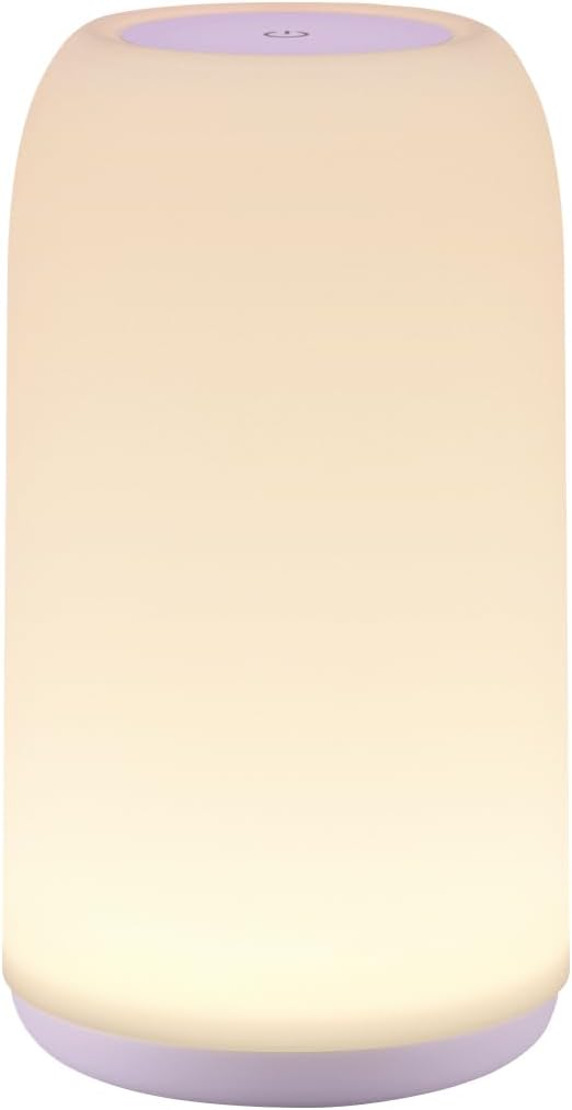 Touch Bedside Table LED Lamp, [Sleek Design & RGB Mode] Multi-Color Dimmable with Warm White - Image 14