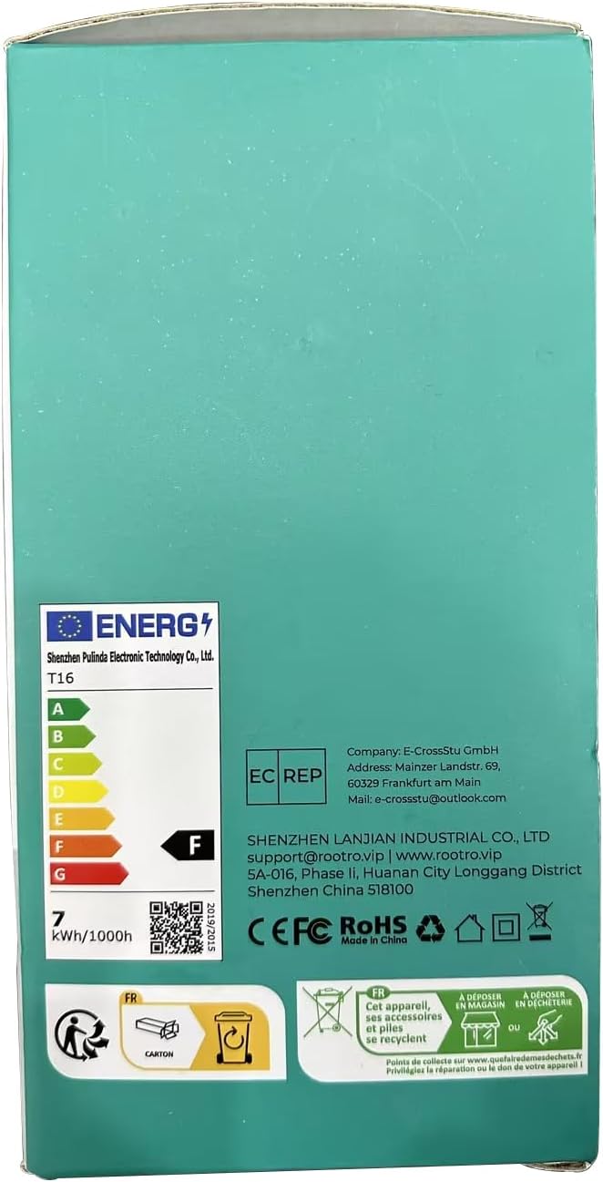 Touch Bedside Table LED Lamp, [Sleek Design & RGB Mode] Multi-Color Dimmable with Warm White - Image 10